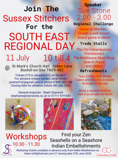 South East Regional Day - Southdowns Creative Stitchers